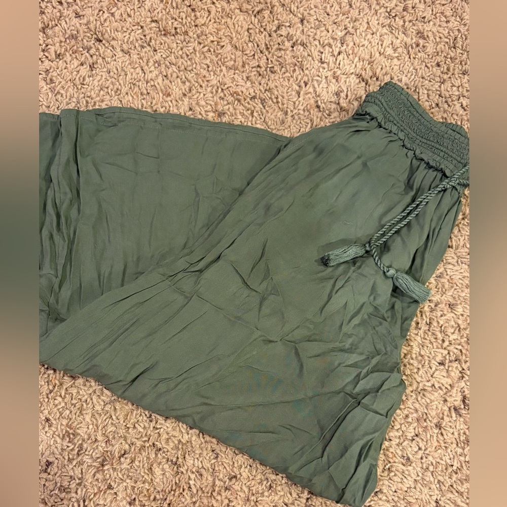 Wilfred/Aritzia Nanterre Cropped Wide Leg Flowy Pants Size Small
